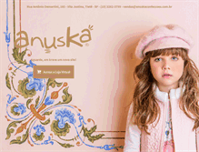 Tablet Screenshot of anuska.com.br